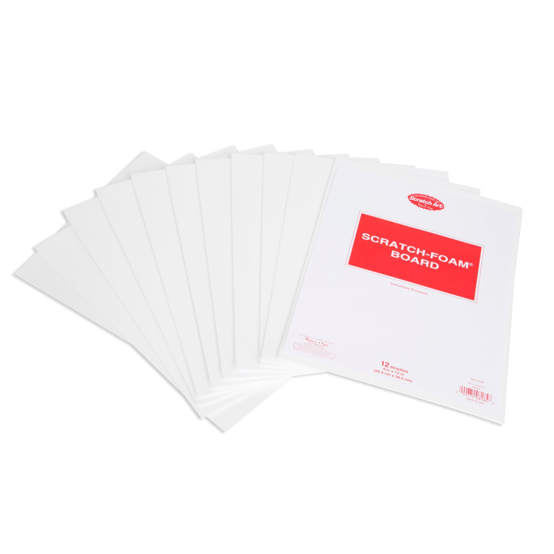 Scratch Art Scratch Foam Board 9 x 12 (12 boards) Melissa and Doug