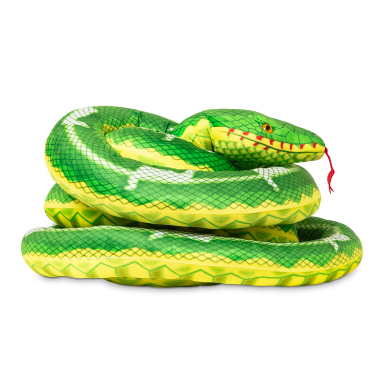 the Melissa & Doug Giant Boa Constrictor - Lifelike Stuffed Animal Snake (over 14 feet long)