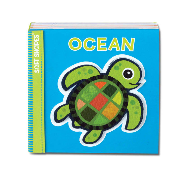An assembled or decorated the Melissa & Doug Children’s Book - Soft Shapes: Ocean (Foam First Puzzle Book)