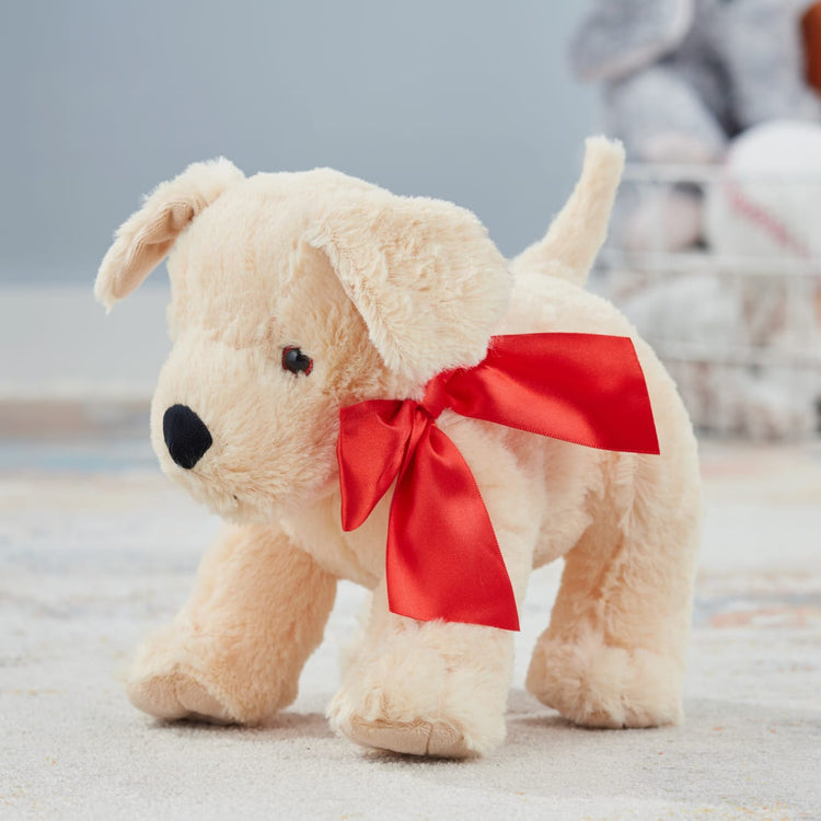 Sunny Yellow Lab Puppy Dog Stuffed Animal - Main Image