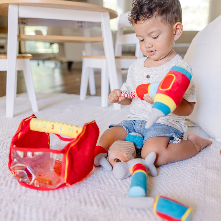 Toolbox Fill and Spill Toddler Toy Toolbox Fill and Spill Toddler Toy