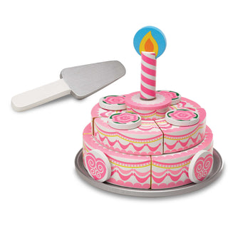 Wooden Toy Cake | Kids Play Cake