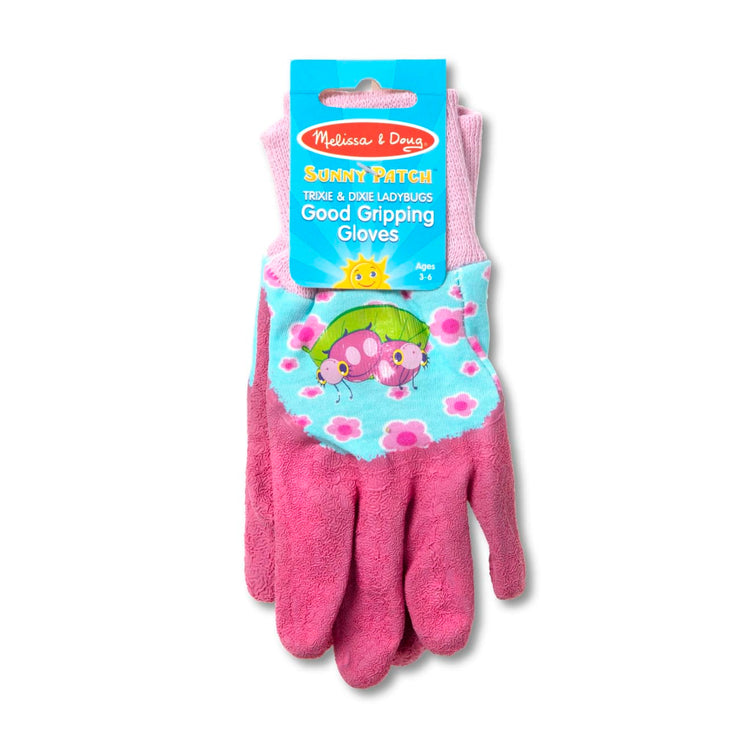 the Melissa & Doug Dixie and Trixie Ladybug Good Gripping Gardening Gloves