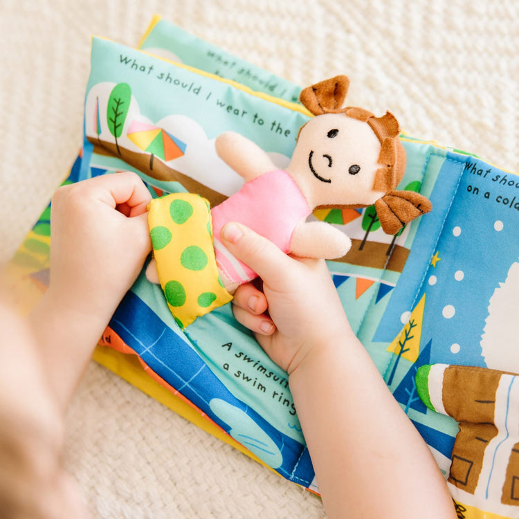 Melissa & Doug Soft Activity Baby Book - What Should I Wear?