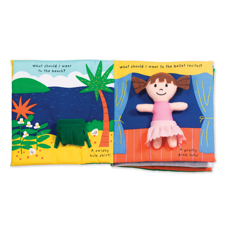Melissa & Doug Soft Activity Baby Book - What Should I Wear?