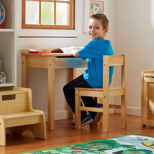 Child's LiftTop Desk & Chair Honey Melissa and Doug