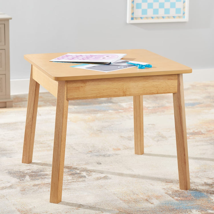 Melissa & Doug Wooden Square Table (Natural)