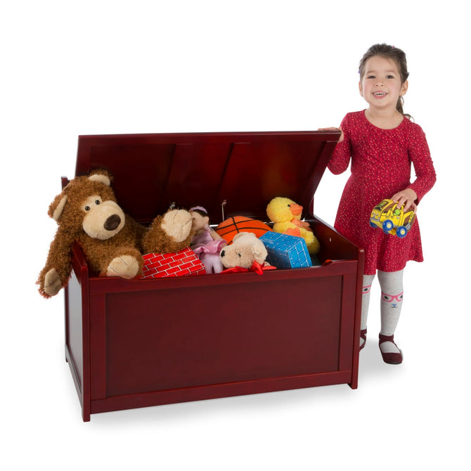 Wooden Toy Chest Espresso Melissa and Doug